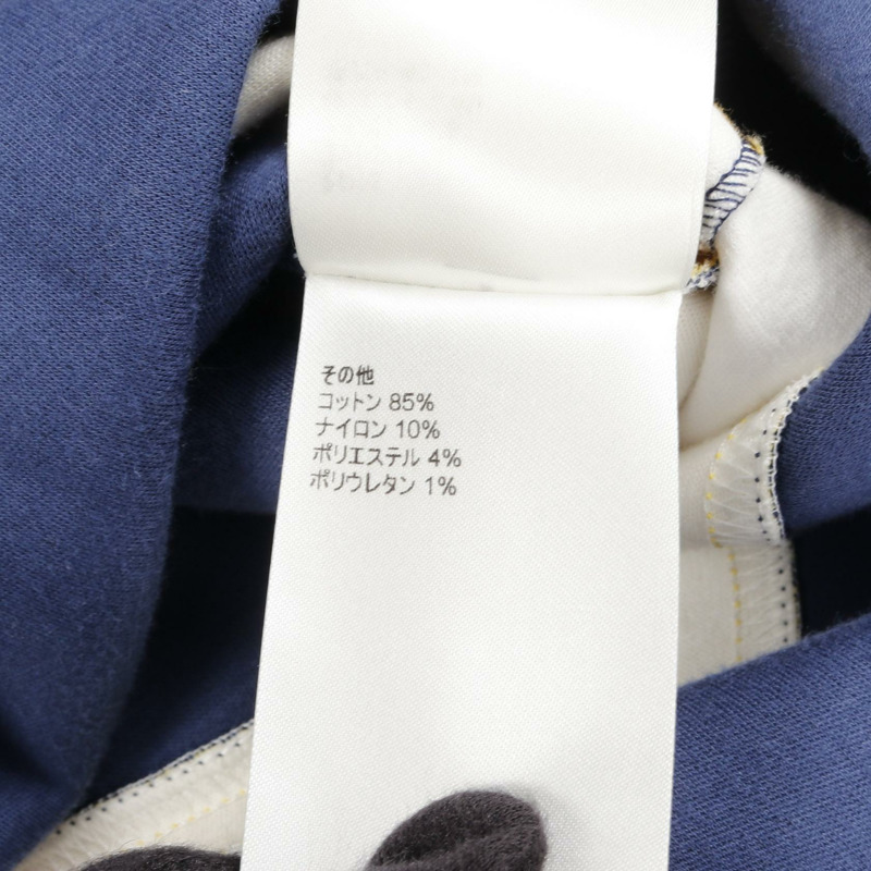LOUIS VUITTON 拉鍊口袋束腰連身裙 RW222B FED FNJD72 棉絲二手女士 LV-5