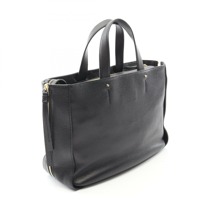 Furla 手提包 肩背包 皮革 黑色 二手 女士 斜背包-1