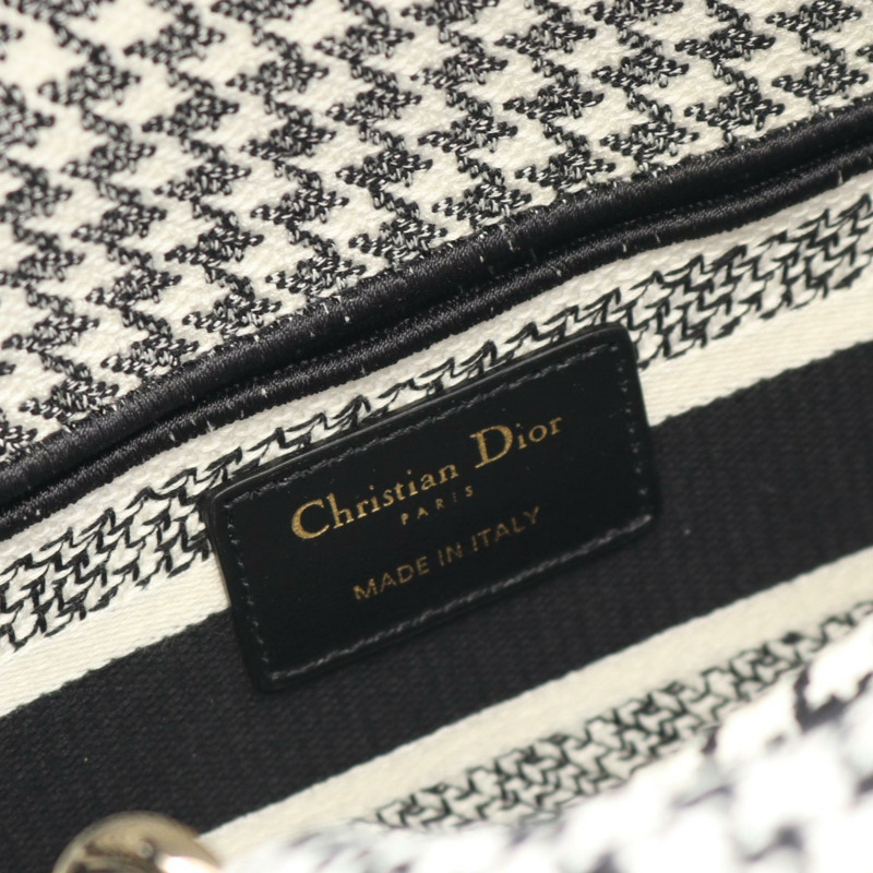 Christian Dior Lady D-Joy 中型斜背包手提包 M0540OZAE-M911 帆布 二手-3