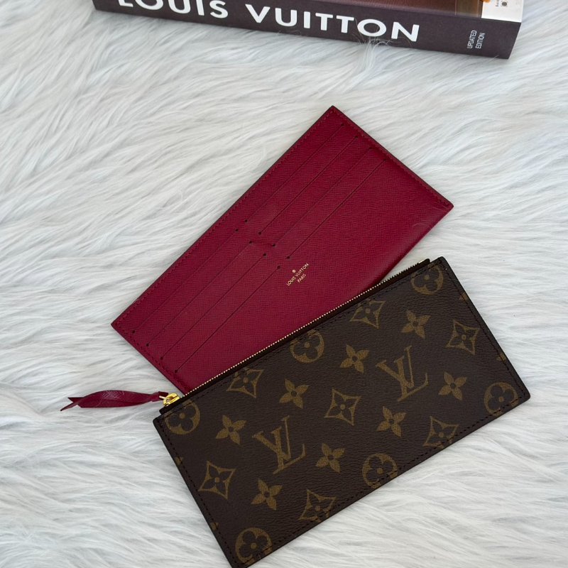 LOUIS VUITTON 經典三合一WOC鍊包 - 玫紅-9