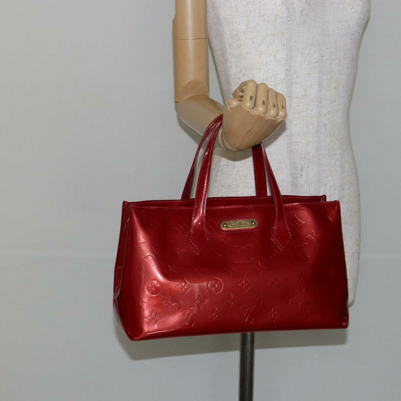 【日本直送】路易威登 Monogram Vernis Wilshire 小號手袋 Pomme D'amour M93642 正品 144468-20
