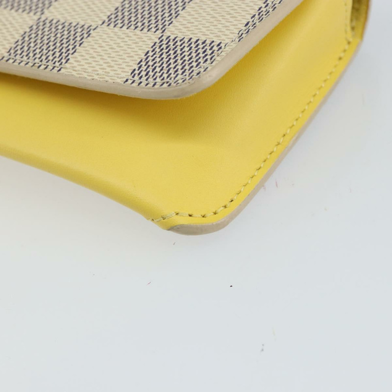 【日本直送】路易威登 Damier Azur Etui Lunette Woody 眼鏡盒 GI0388 LV 正品 144773-6