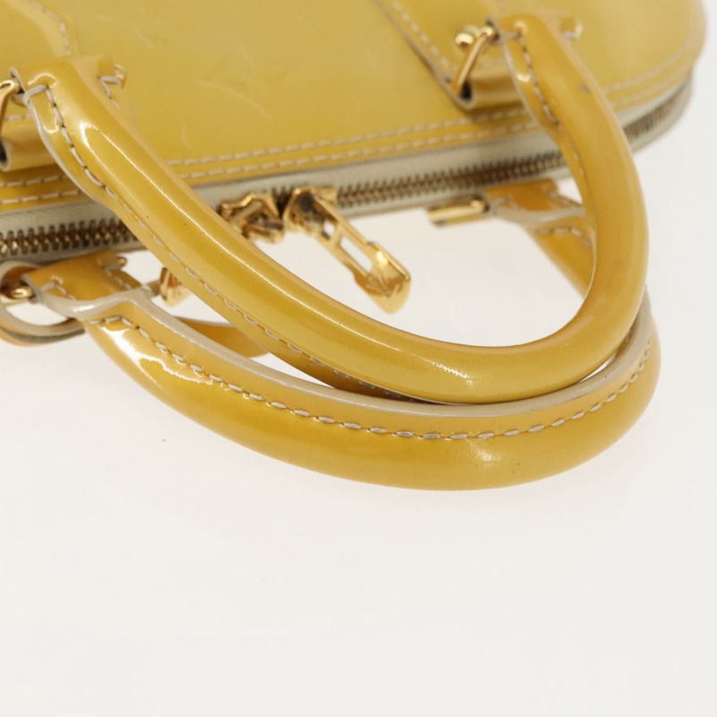 【日本直送】路易威登 Monogram Vernis Alma PM 手提包 Citrin M90101 LV 授權 145459-6