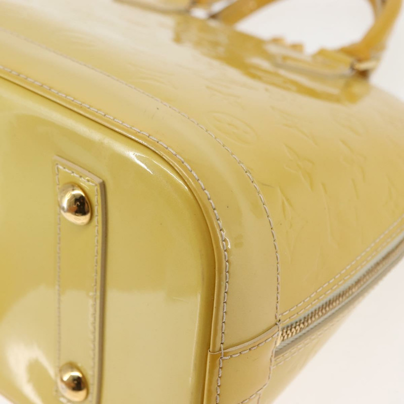 【日本直送】路易威登 Monogram Vernis Alma PM 手提包 Citrin M90101 LV 授權 145459-15