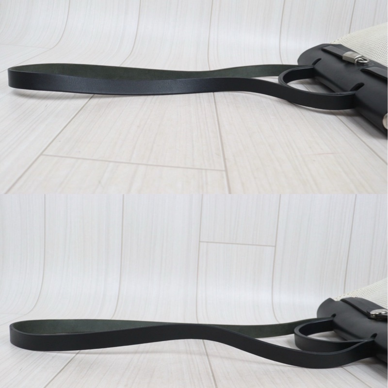 Hermes Herbag 31 黑白肩背包(黑白兩款替換袋)-6