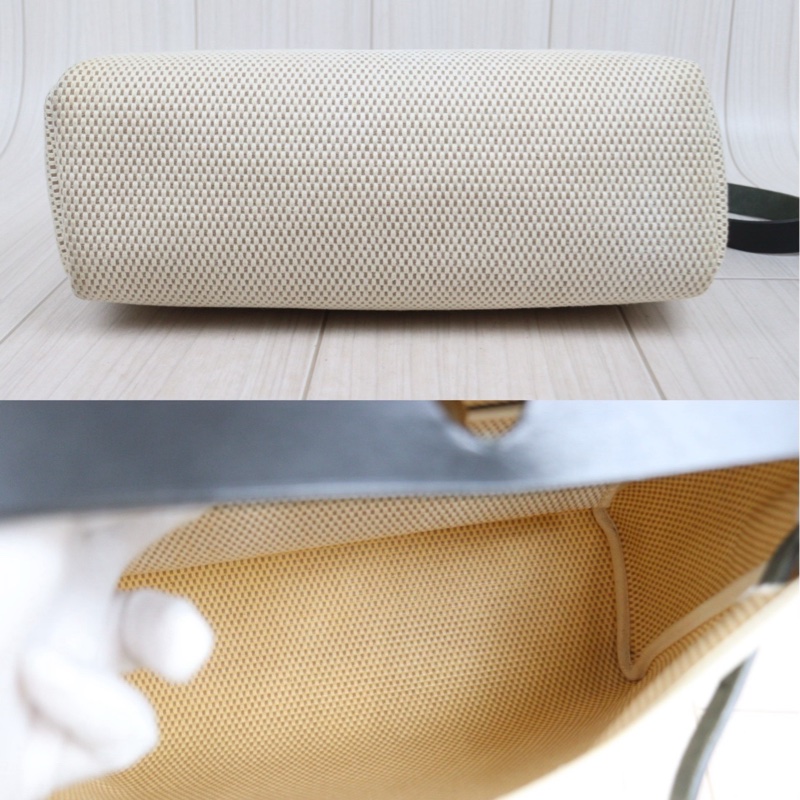 Hermes Herbag 31 黑白肩背包(黑白兩款替換袋)-8