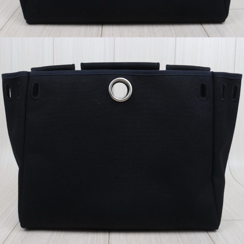 Hermes Herbag 31 黑白肩背包(黑白兩款替換袋)-19