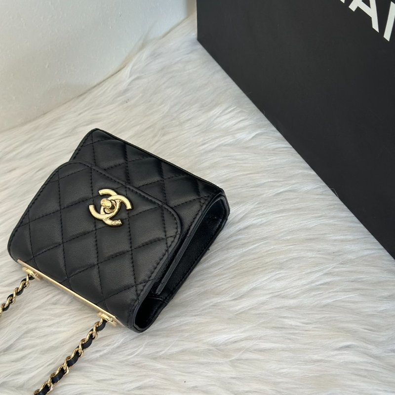 CHANEL Mini trendy cc - 黑金31開-2
