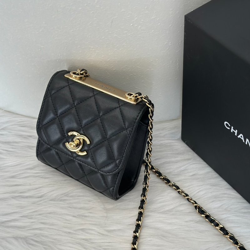 CHANEL Mini trendy cc - 黑金31開-3
