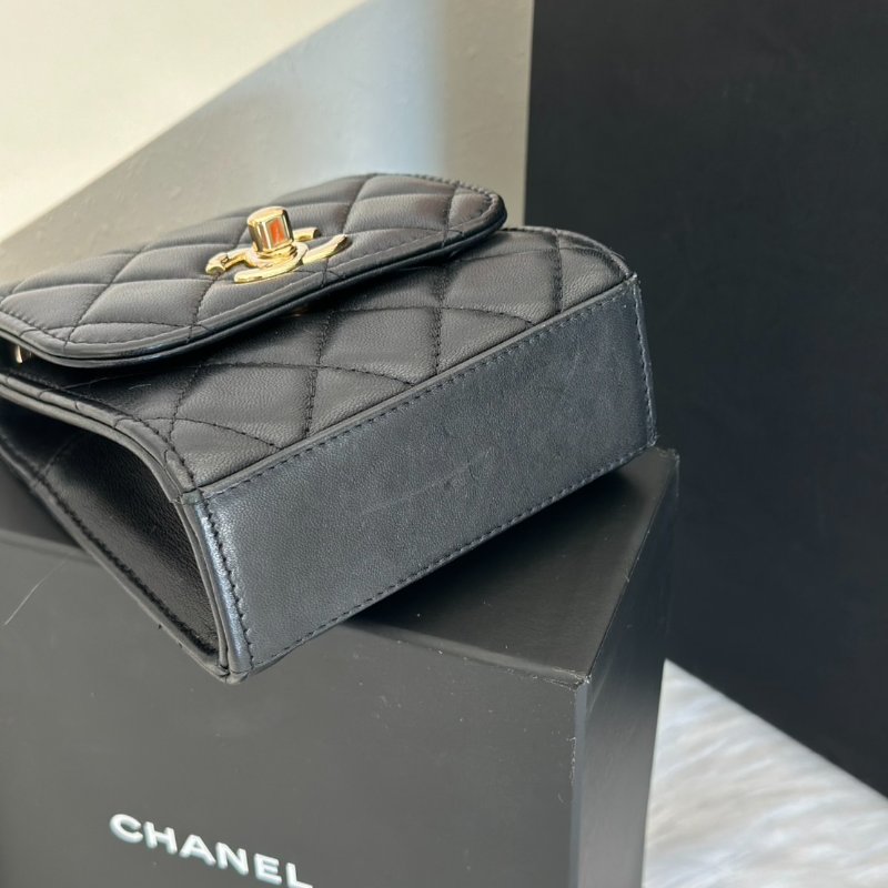 CHANEL Mini trendy cc - 黑金31開-4