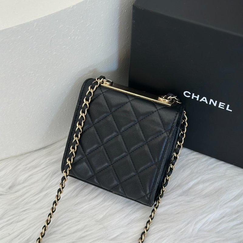 CHANEL Mini trendy cc - 黑金31開-6