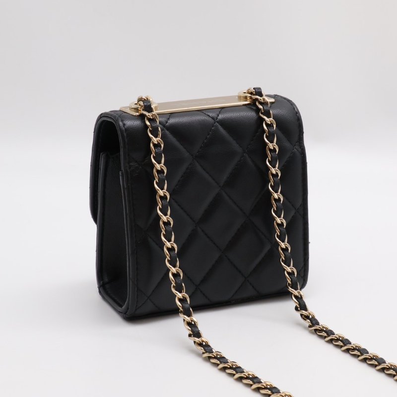 CHANEL Mini trendy cc - 黑金31開-2