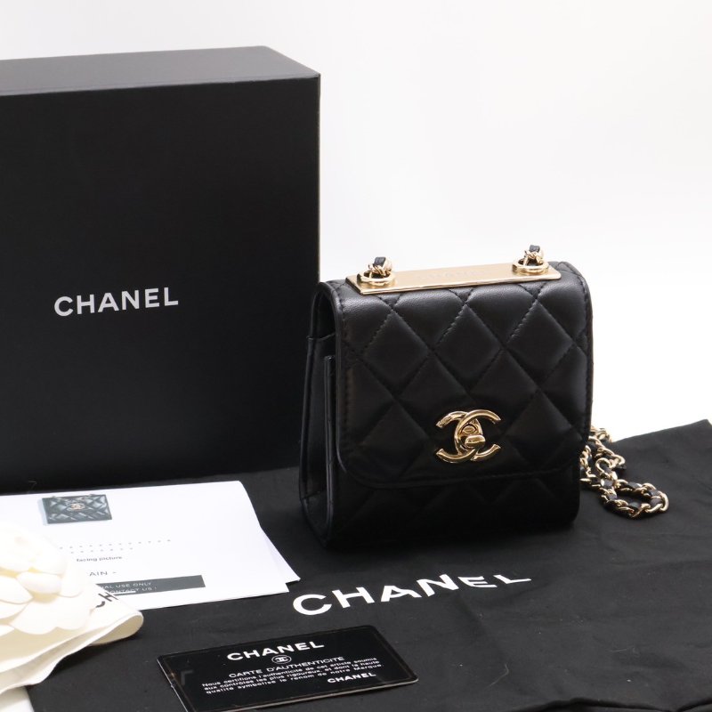CHANEL Mini trendy cc - 黑金31開-10