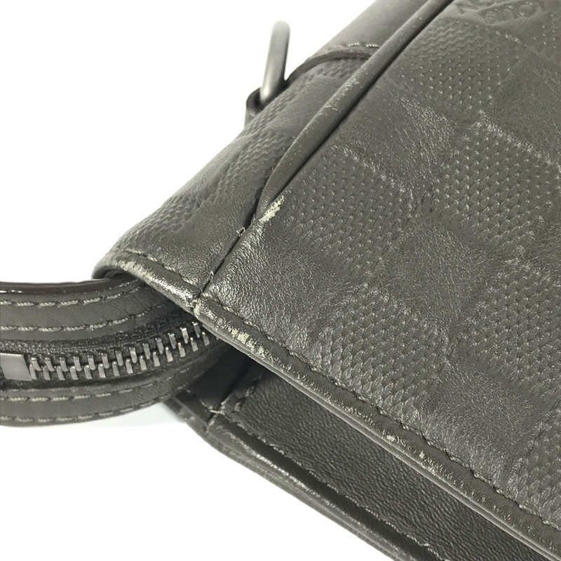 LOUIS VUITTON N41270 Damier Infini Tadao PM 托特包,手提包,皮革,男女通用,流星棕色-8