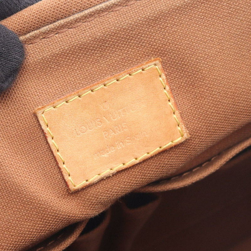 LOUIS VUITTON Messenger Bobble MM Monogram 單肩包 M97038 PVC 塗層帆布 棕色 二手 女士-3