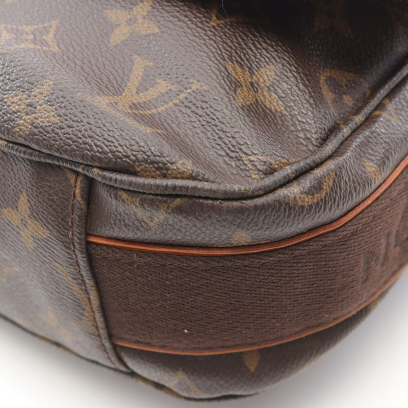 LOUIS VUITTON Messenger Bobble MM Monogram 單肩包 M97038 PVC 塗層帆布 棕色 二手 女士-7