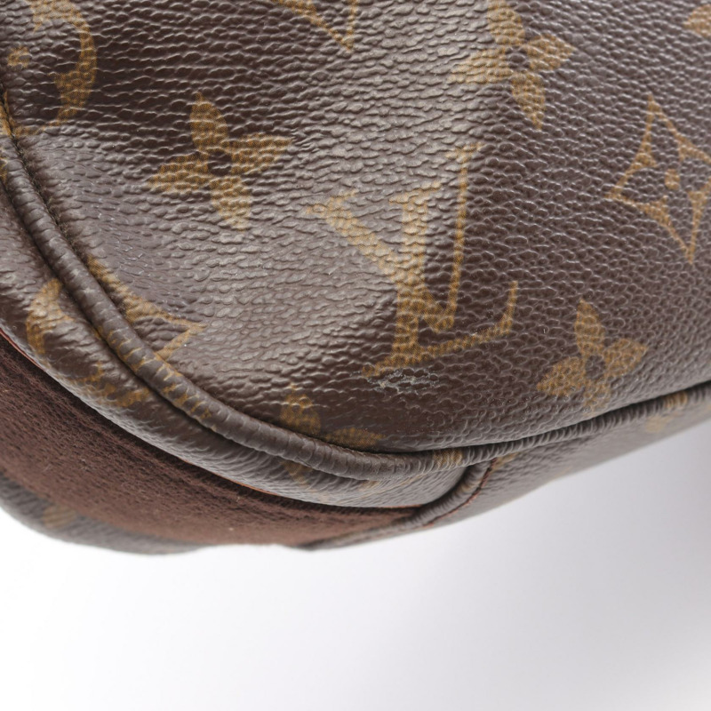 LOUIS VUITTON Messenger Bobble MM Monogram 單肩包 M97038 PVC 塗層帆布 棕色 二手 女士-8