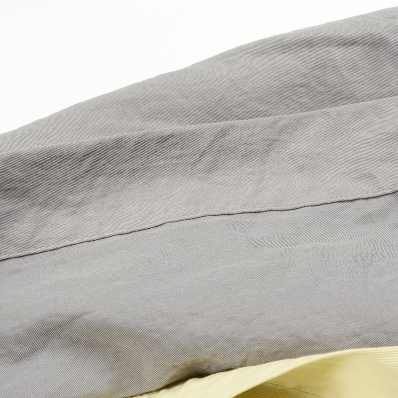 ISSEY MIYAKE 無袖上衣背心 棉質 聚酯纖維 黃灰色 #3 二手 女款-6