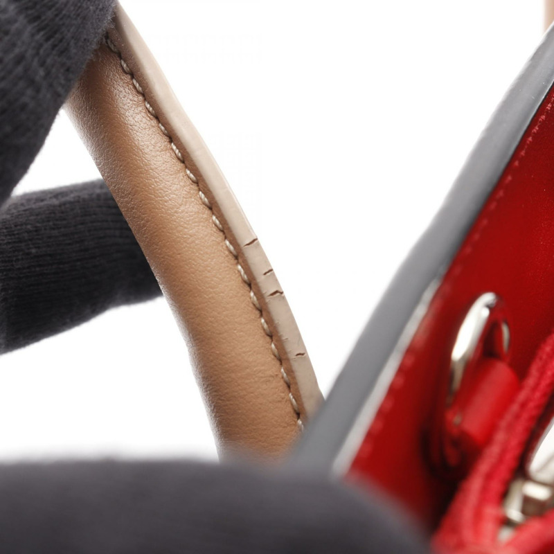 Christian Louboutin PALOMA 手提包 斜背包 包釘 漆皮 海軍藍-8