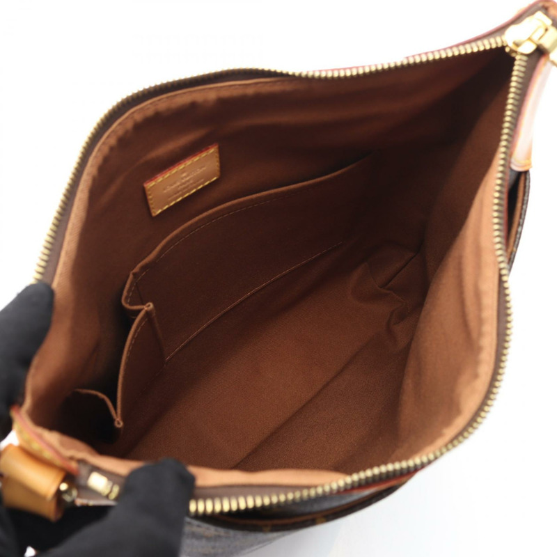 LOUIS VUITTON Odeon MM 單肩斜背包 M56389 Monogram 皮革棕色二手-2