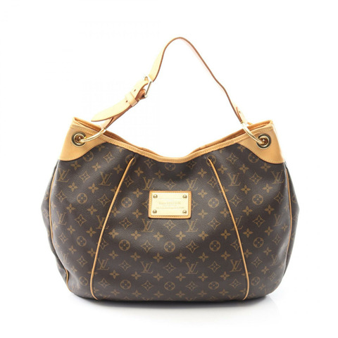 LOUIS VUITTON Galliera GM 單肩包 M56381 Monogram 皮革 棕色 二手 女士