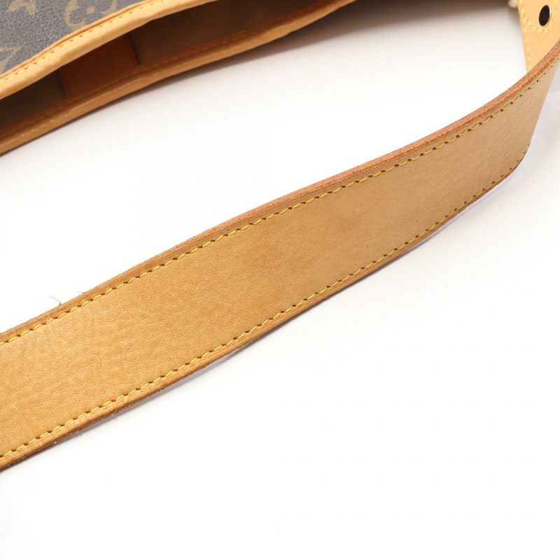 LOUIS VUITTON Galliera GM 單肩包 M56381 Monogram 皮革 棕色 二手 女士-9