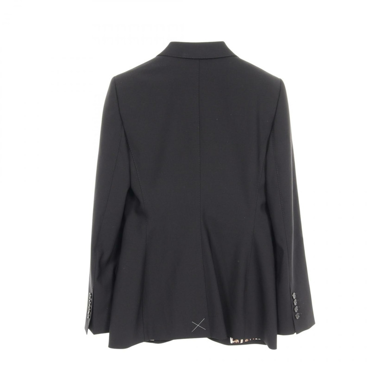 DOLCE & GABBANA 訂製西裝外套 羊毛 黑色 40 號 二手 女款-1