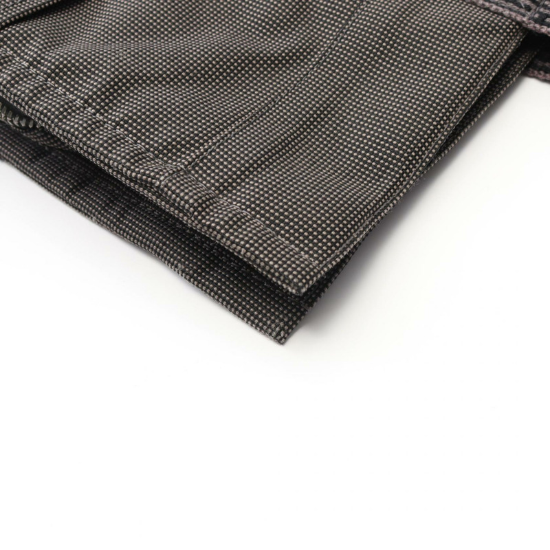 HERMES Herline MM 手提包 帆布 尼龍帆布 灰色 二手 SHW-7