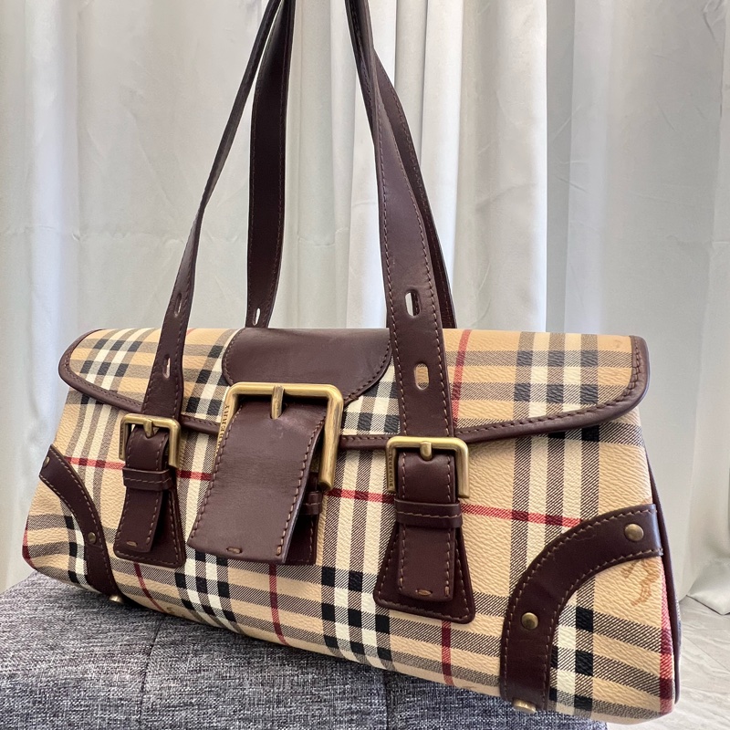 Burberry 經典法棍包-0