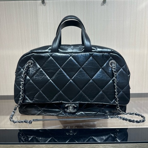 Chanel/香奈儿 波士顿 保龄球 肩背包