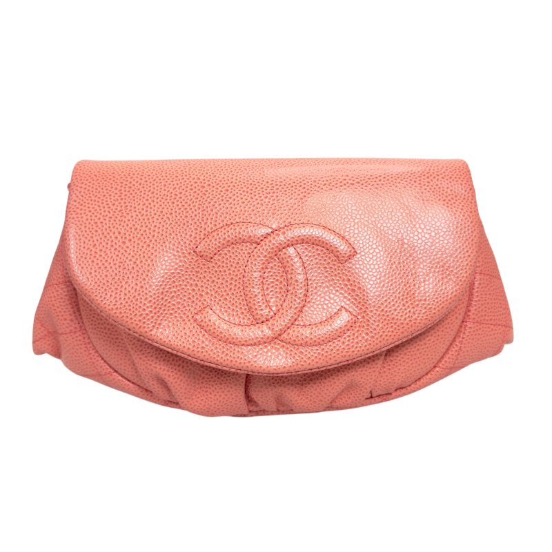 CHANEL CC 荔枝皮 多用途鏈條包 斜背包 肩背包 腋下包 手包(員工內購商品)-2