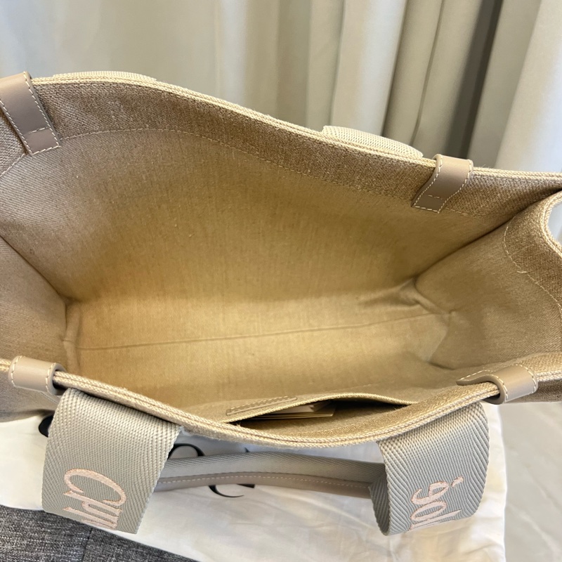 CHLOE 蔻依 Woody tote bag 帆布托特包-3