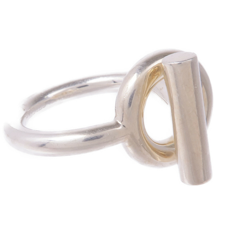 HERMES 925純銀Echappee Ring戒指Hermes#54/US#7-3