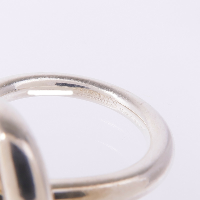 HERMES 925純銀Echappee Ring戒指Hermes#54/US#7-4