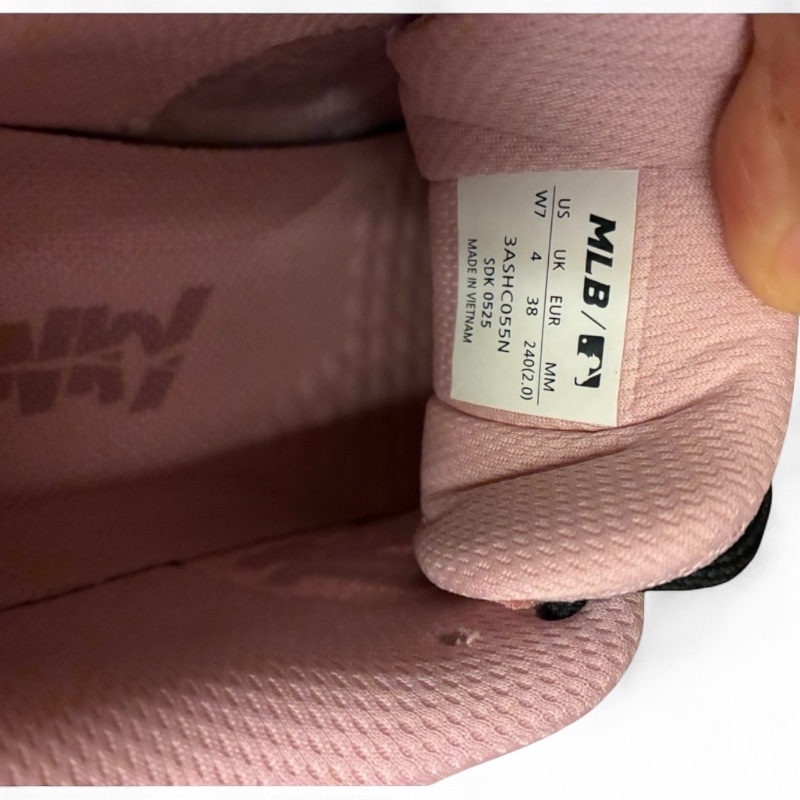 MLB Korea Chunky Runner 洛杉磯道奇隊老爹鞋 粉黑配色,本季剛上架商品(全新未穿過)-10