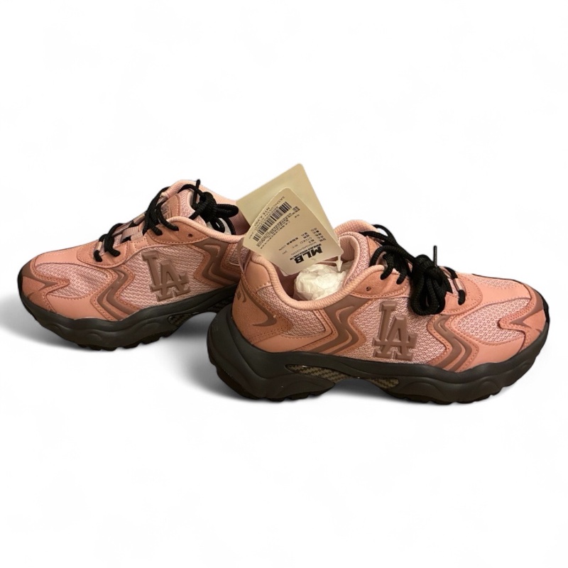 MLB Korea Chunky Runner 洛杉磯道奇隊老爹鞋 粉黑配色,本季剛上架商品(全新未穿過)-15