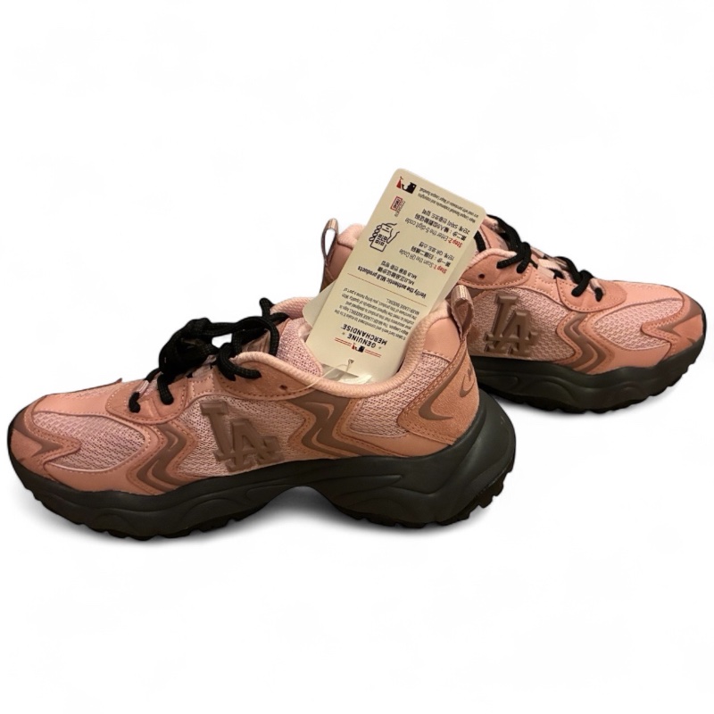 MLB Korea Chunky Runner 洛杉磯道奇隊老爹鞋 粉黑配色,本季剛上架商品(全新未穿過)-17