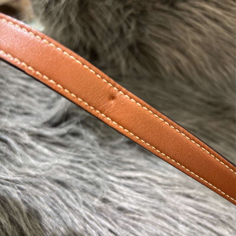 CELINE CUIR TRIOMPHE 113783 凱旋門 摩卡色 牛皮 CUIR TRIOMPHE小號水桶包 肩背包 斜背包 兩用包-22