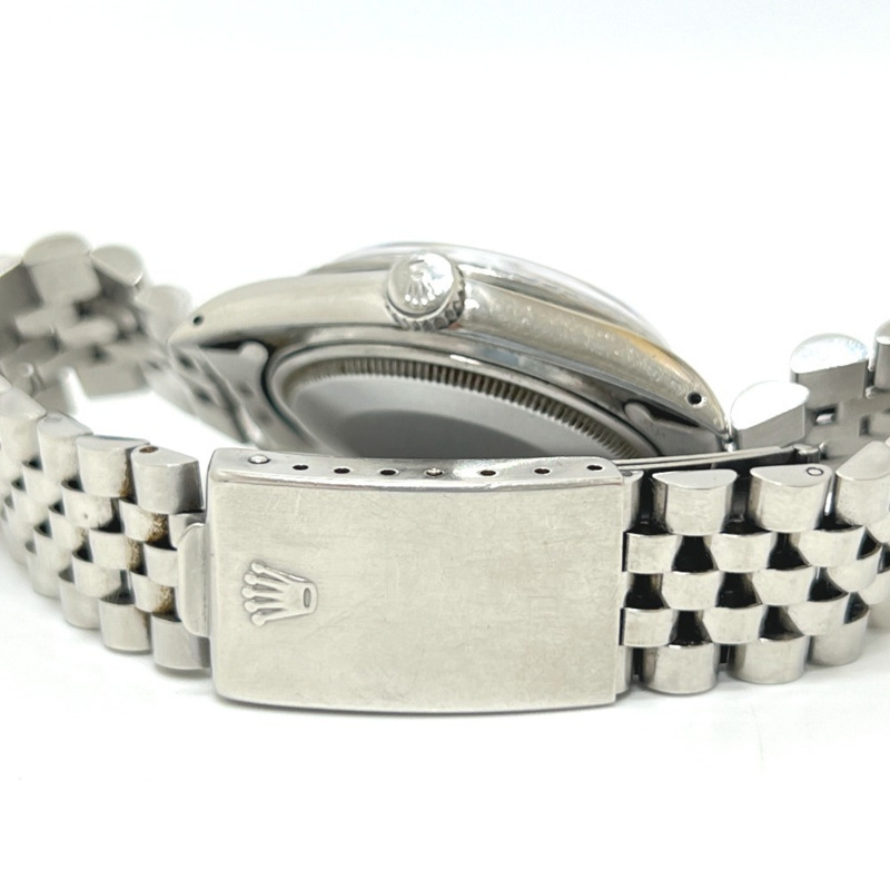 ROLEX Datejust 16030 自動手錶,不鏽鋼/白色,男士,銀色-2