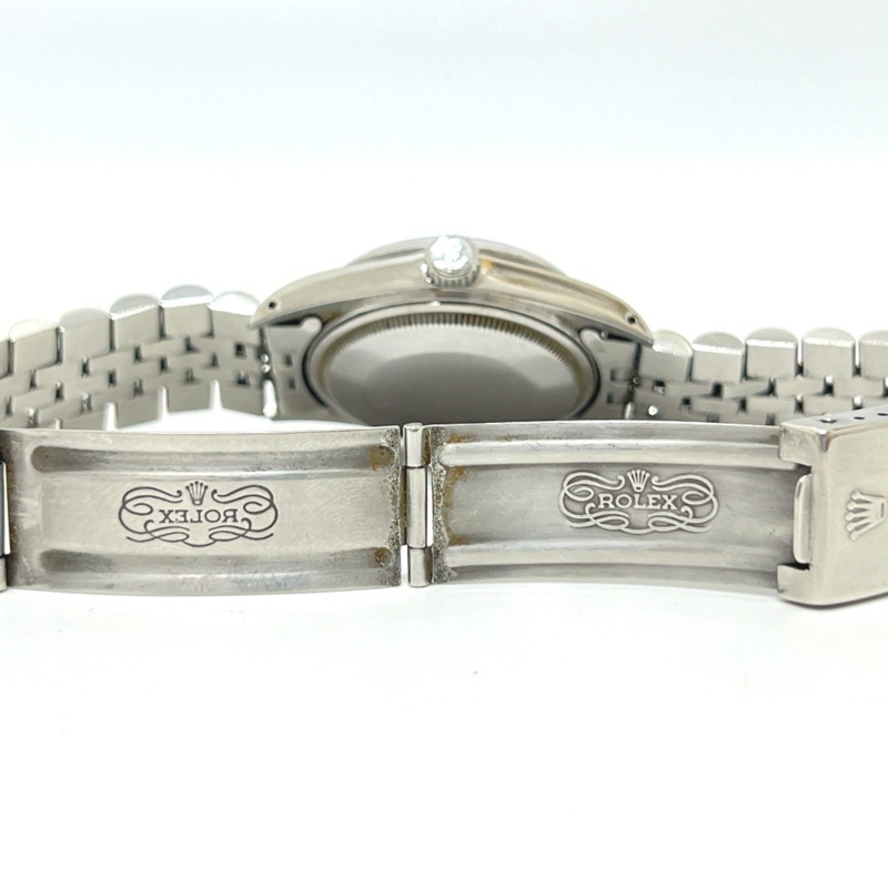 ROLEX Datejust 16030 自動手錶,不鏽鋼/白色,男士,銀色-3