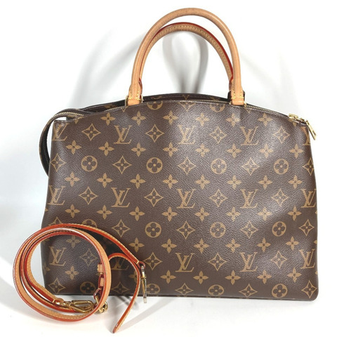 LOUIS VUITTON M45898 Monogram Grand Palais MM 兩用包，單肩托特包，帆布，女款，棕色
