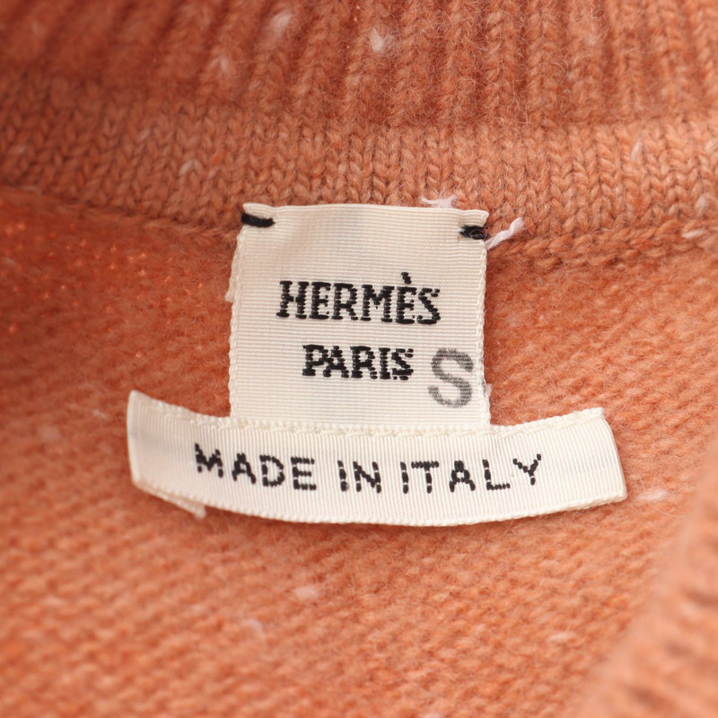 HERMES Twillaines 針織衫 *17-7753 絲綢 羊毛 羊絨 二手 38 碼-2