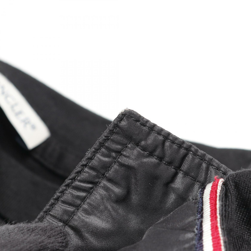 MONCLER T恤衫 上衣 棉質 黑色 二手 男款 S 碼-6