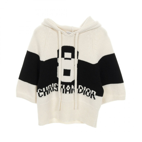 Christian Dior 短袖針織衫 254S56AM121 羊毛羊絨 二手#