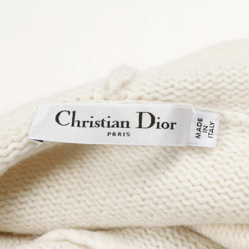 Christian Dior 短袖針織衫 254S56AM121 羊毛羊絨 二手#-2