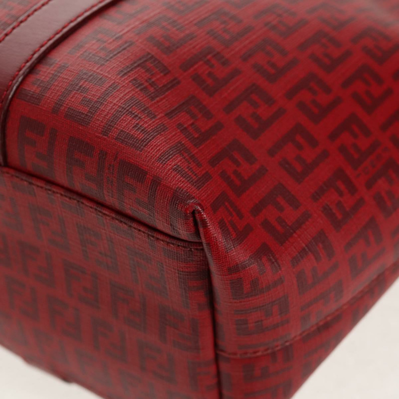 【日本直送】FENDI Zucchino 帆布托特包 PVC 紅金 正品 144978V-14