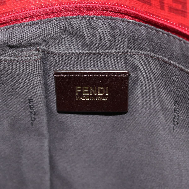 【日本直送】FENDI Zucchino 帆布托特包 PVC 紅金 正品 144978V-19