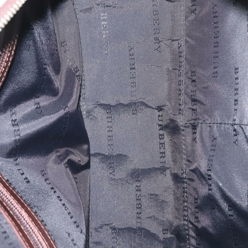 【日本直送】BURBERRY Nova 格紋肩背包 帆布 米色 銀色 正品 gh989-11