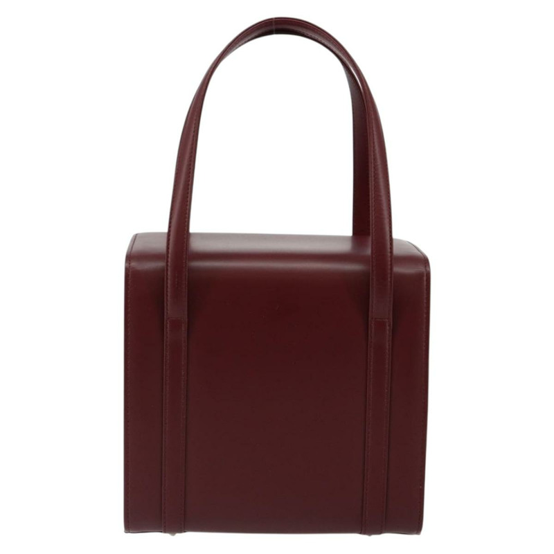 【日本直送】BURBERRY 手提包 皮革 波爾多銀色 正品 sw1572-1