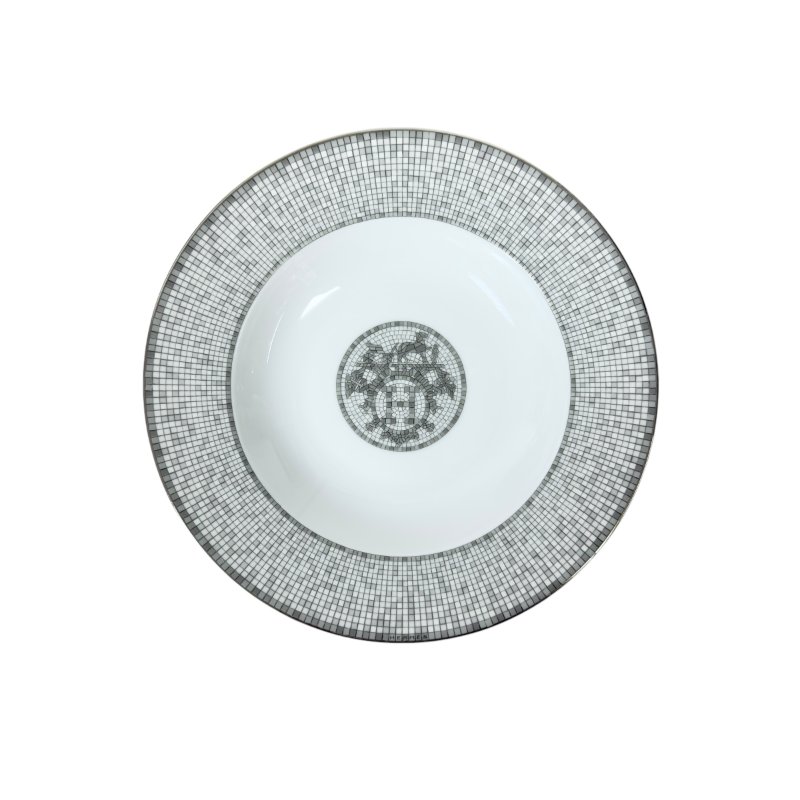 HERMES Mosaique au 24 馬賽克 湯碗-1